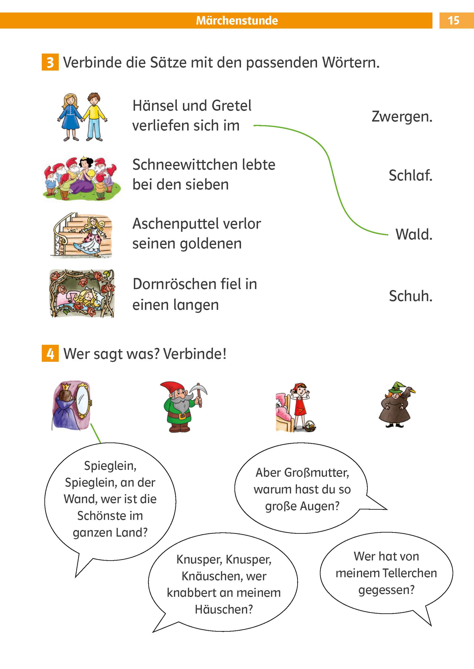 Klett Die Deutsch-Helden: Knobelaufgaben für Deutsch-Helden 1. Klasse