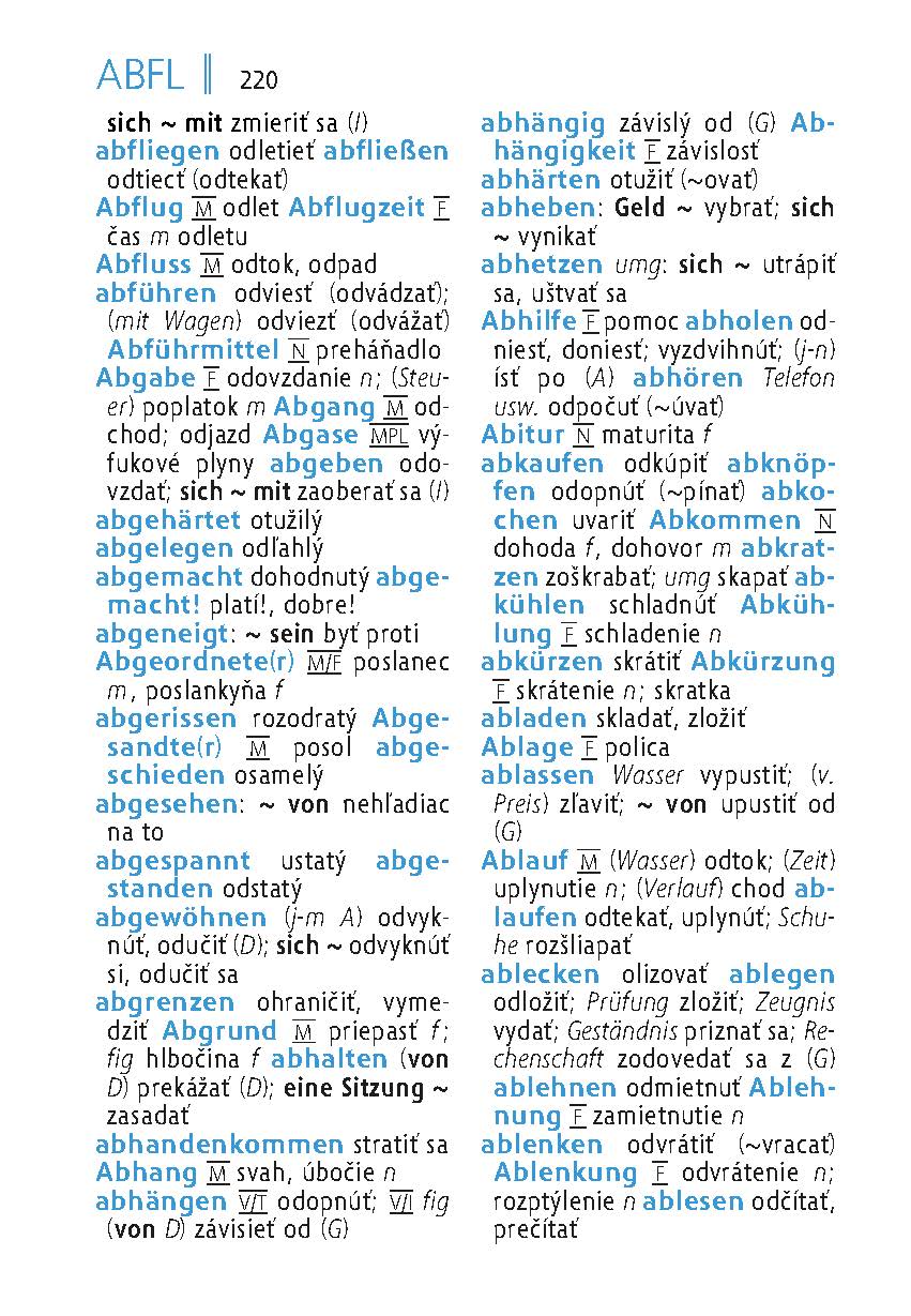 Langenscheidt Universal-Wörterbuch Slowakisch