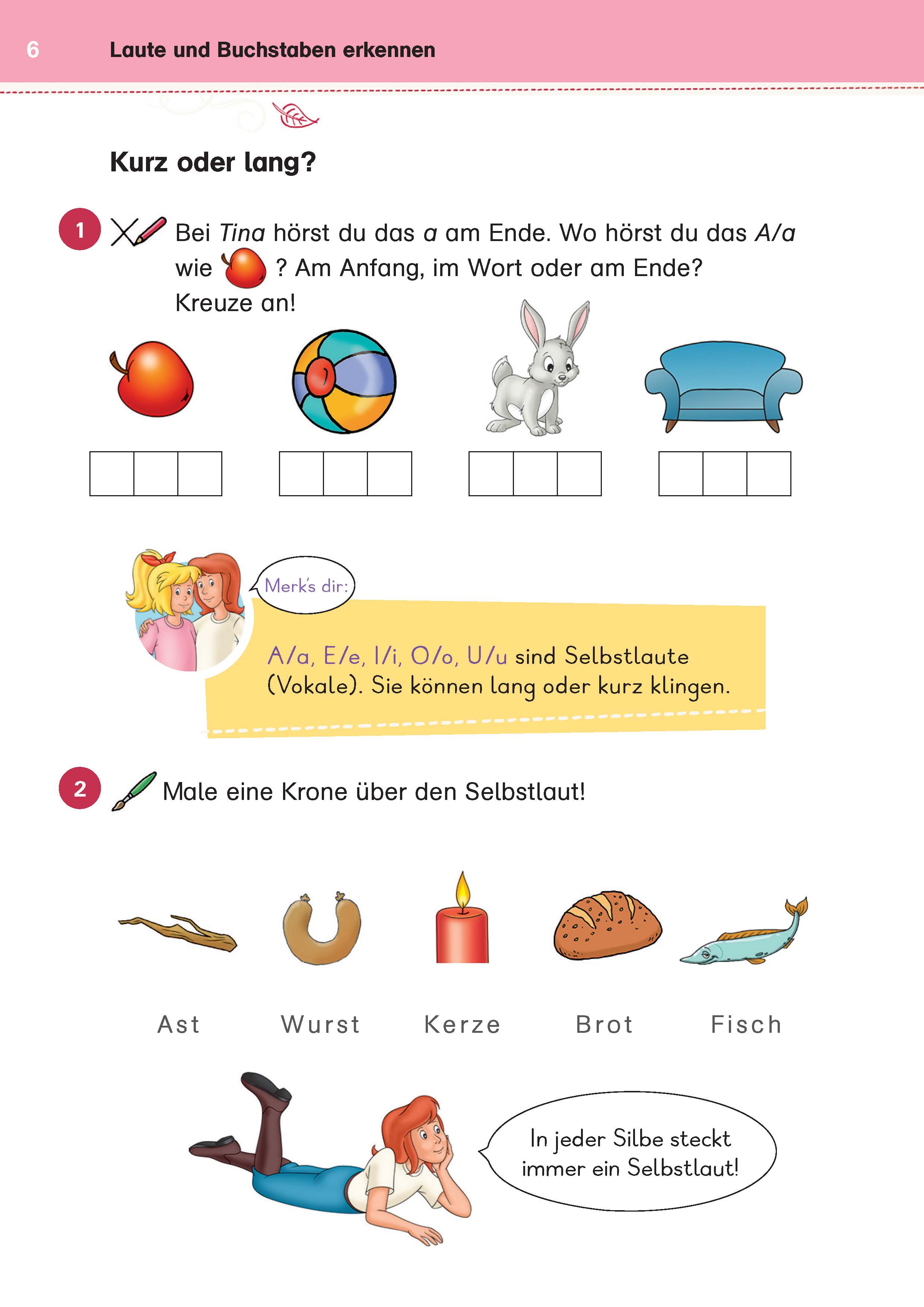 Bibi & Tina: Mein Übungsbuch für die 1. Klasse