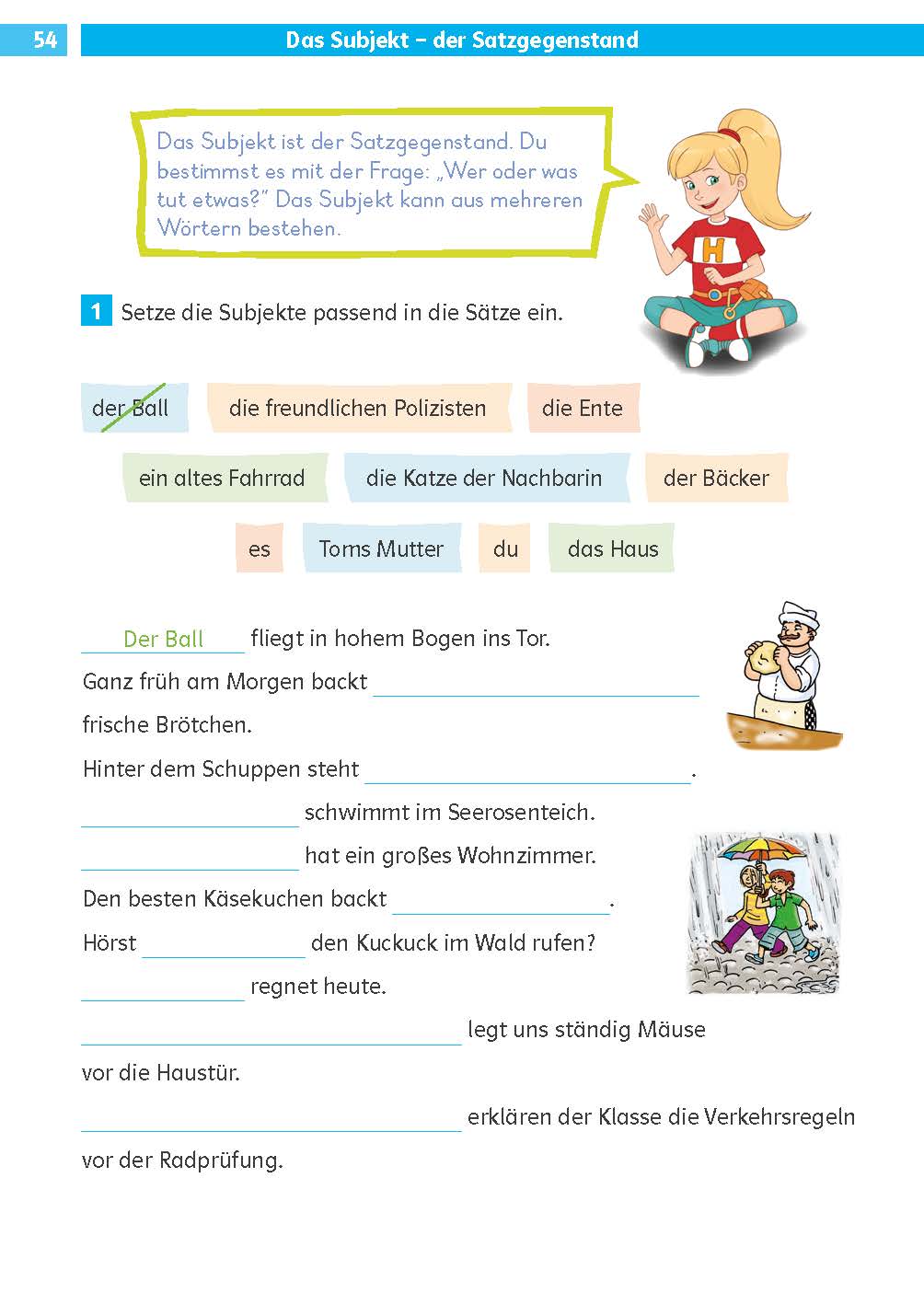 Klett Die Deutsch-Helden: Grammatik 3. Klasse