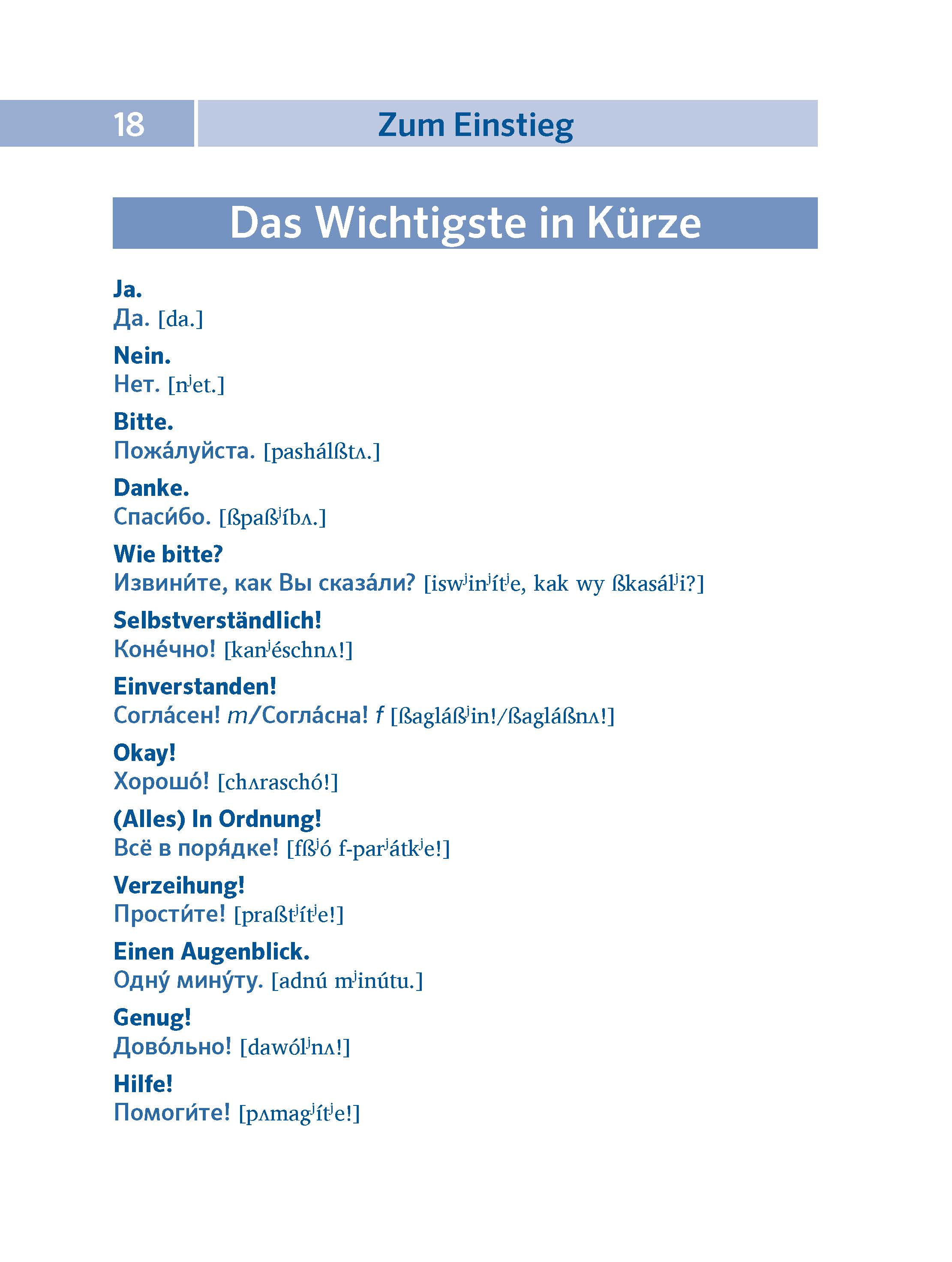 PONS Pocket-Sprachführer Russisch