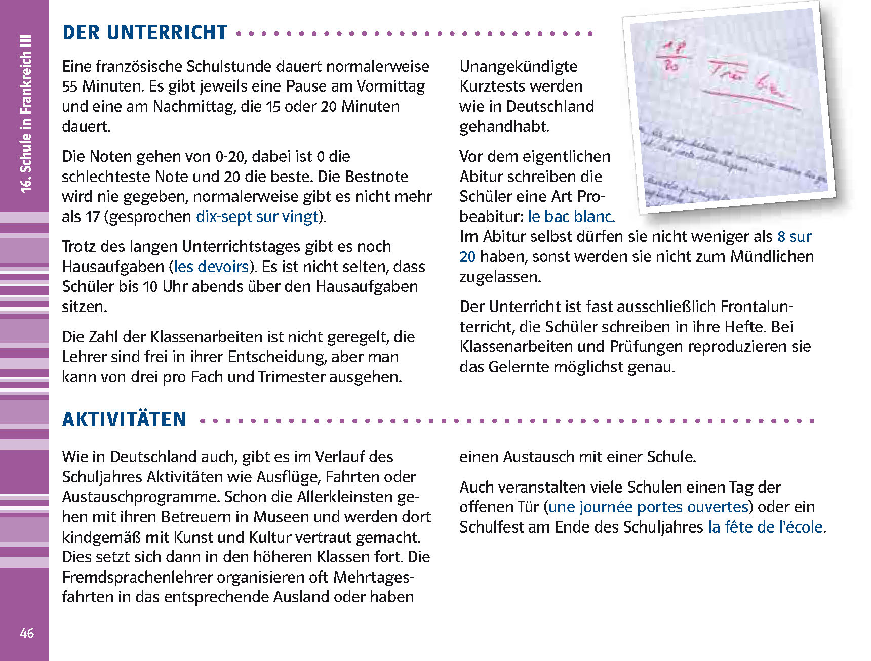 PONS Schüleraustausch Frankreich