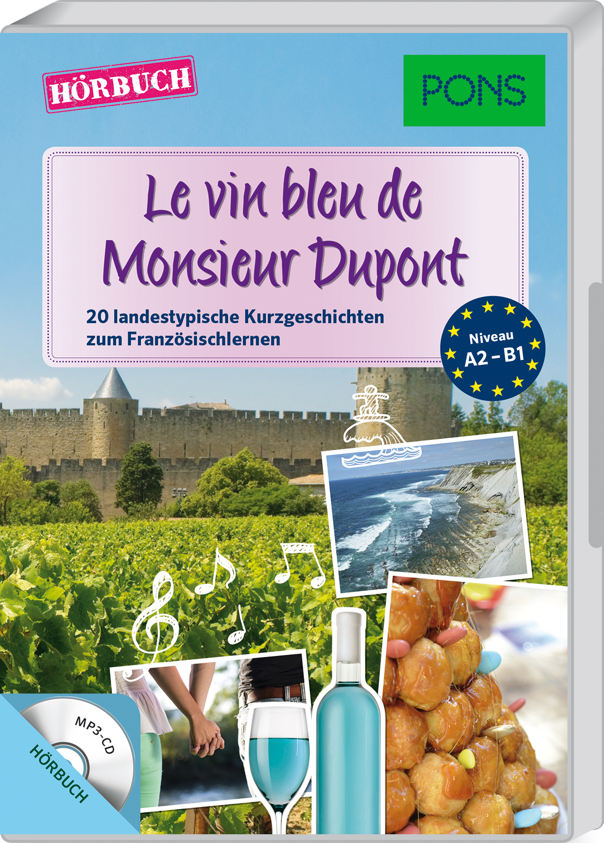 PONS Hörbuch Französisch - Le vin bleu de Monsieur Dupont