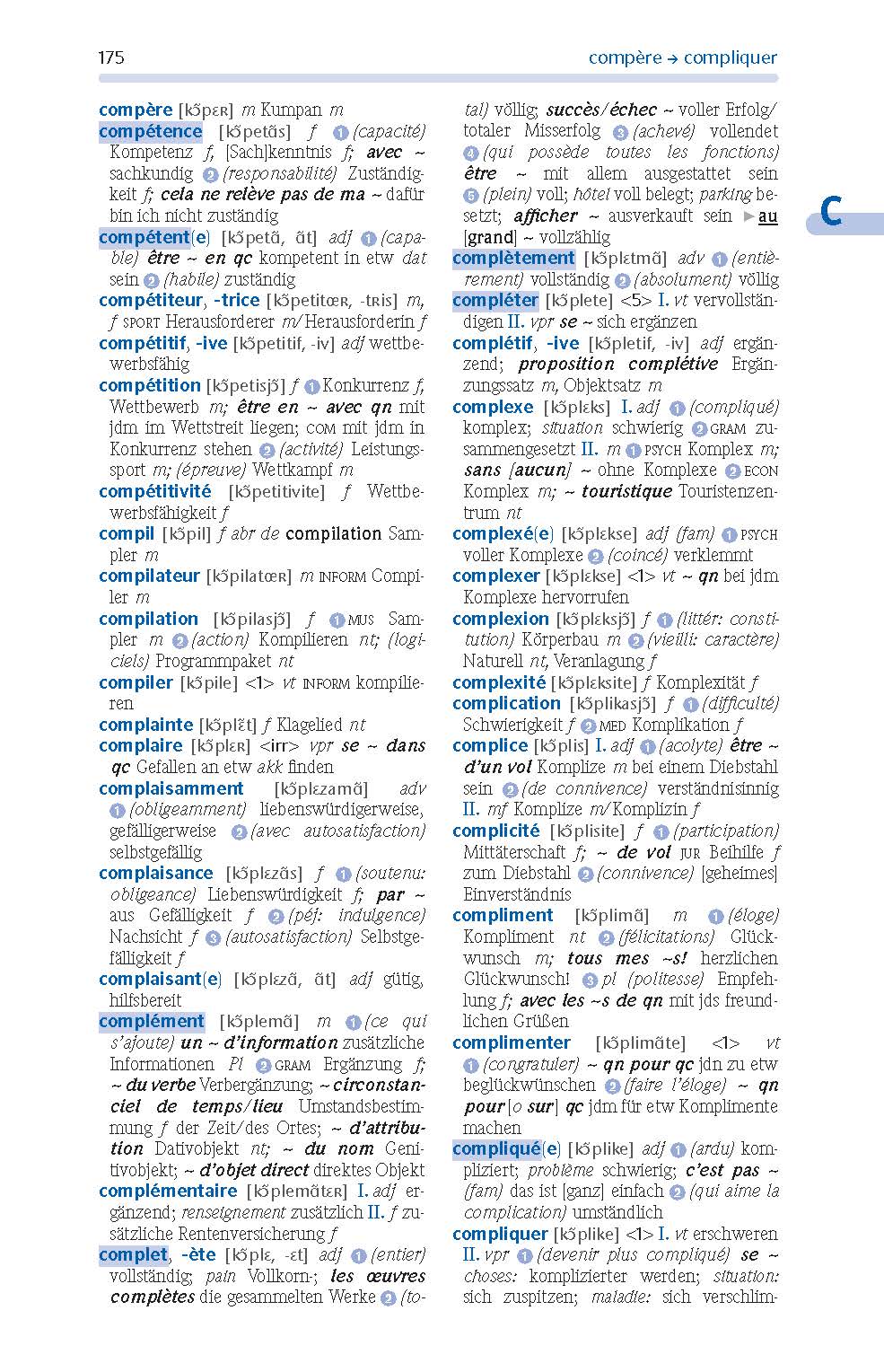 PONS Das große Schulwörterbuch Französisch