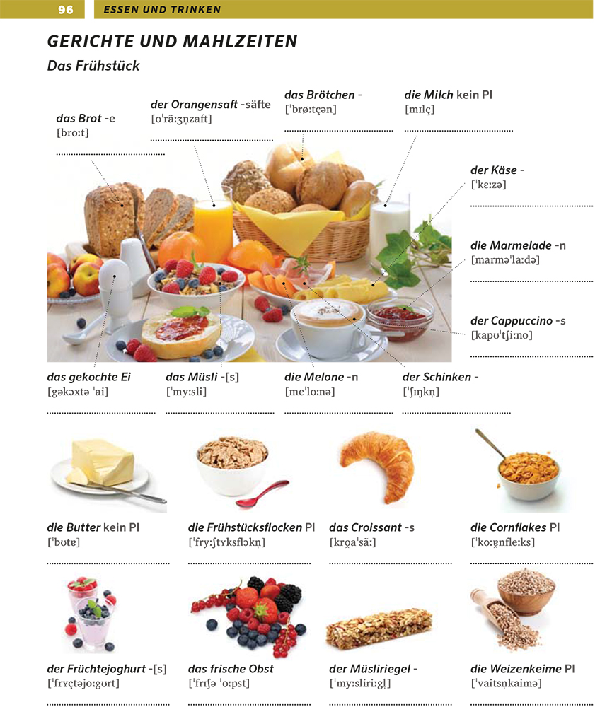 PONS Bildwörterbuch Deutsch als Fremdsprache