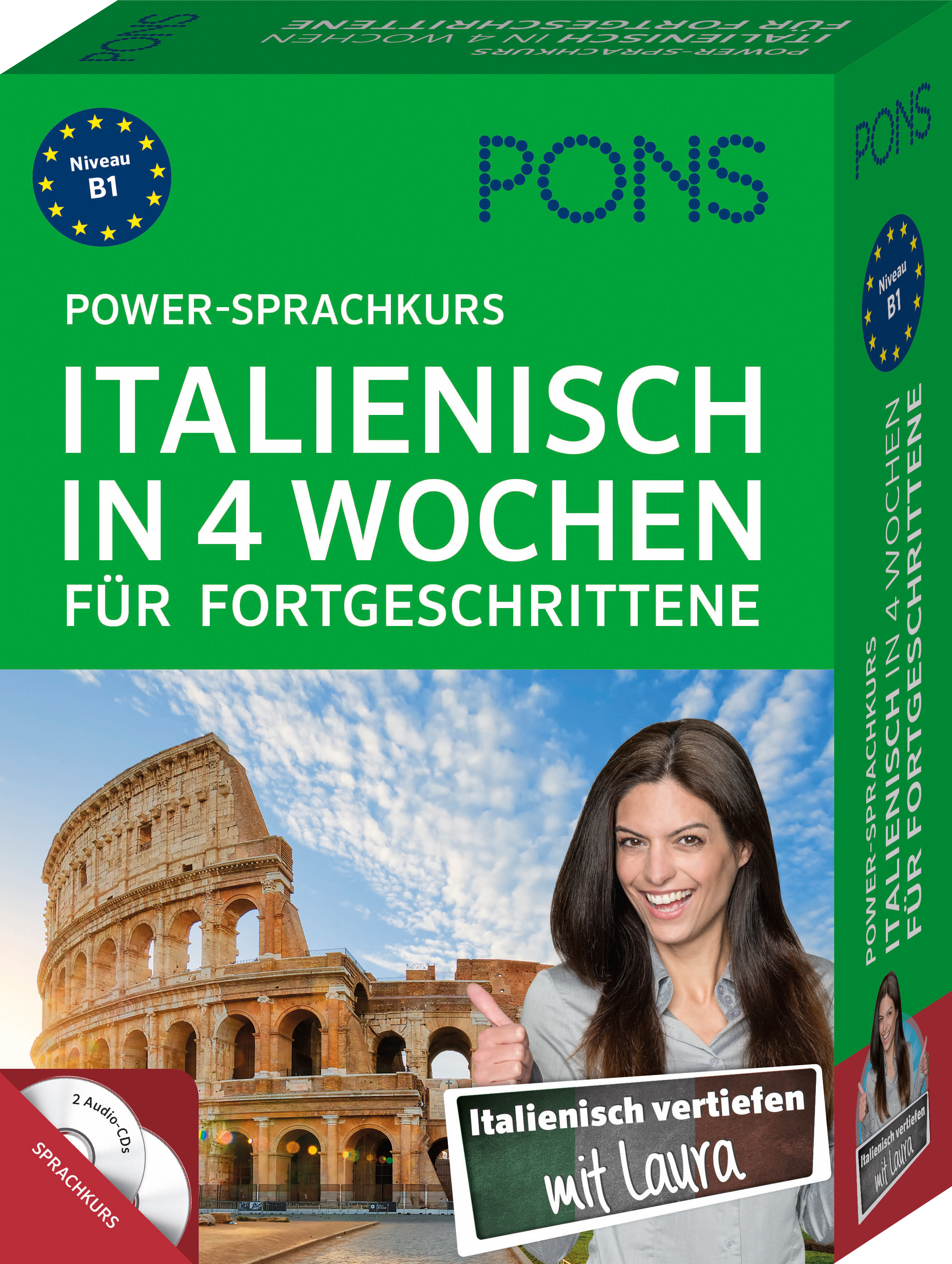 PONS Power-Sprachkurs Italienisch in 4 Wochen für Fortgeschrittene