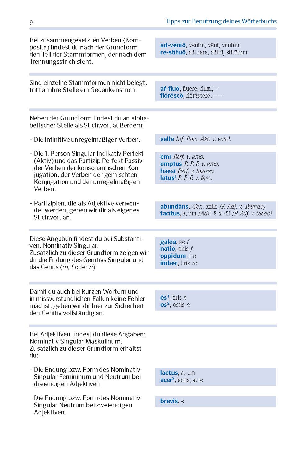 PONS Das große Schulwörterbuch Latein