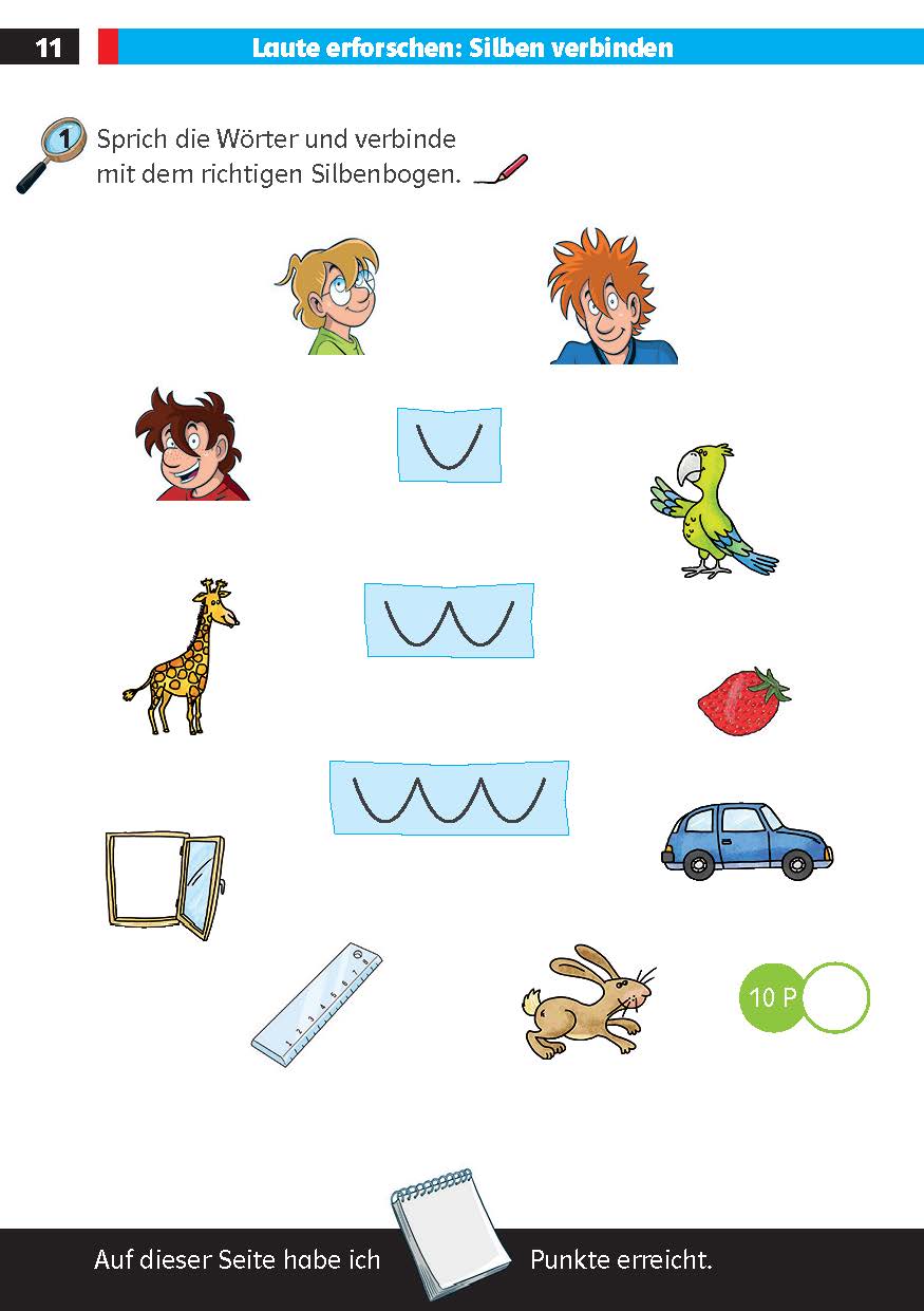 Die drei ??? Kids: Mein Deutschblock 1. Klasse