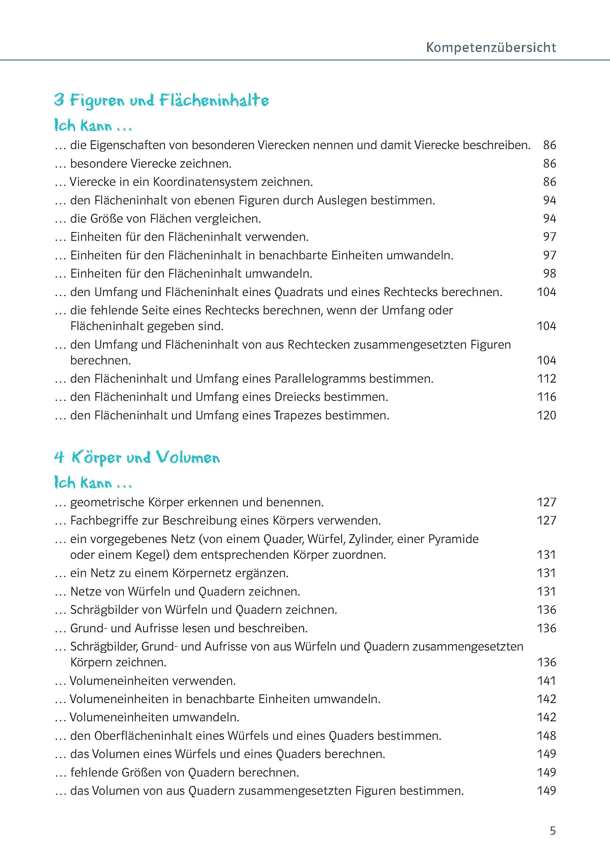 Klett Ich kann … Mathe Geometrie 5./6. Klasse