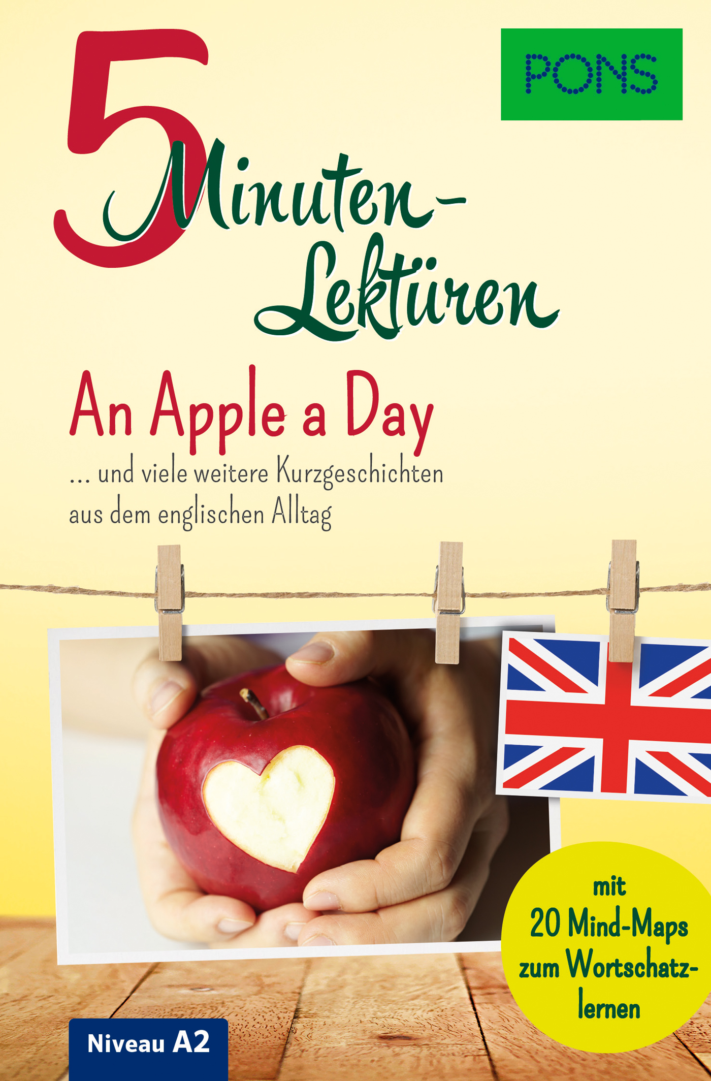 PONS 5-Minuten-Lektüren Englisch A2  –  An Apple a Day