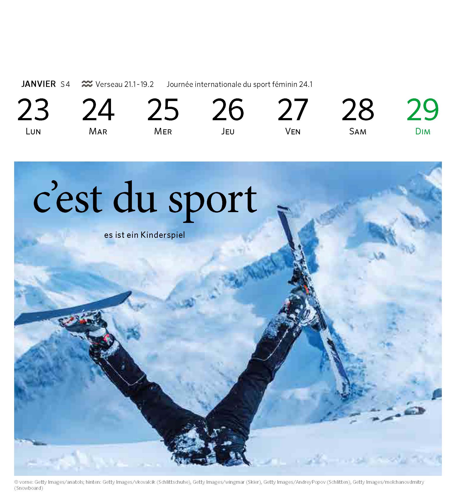 PONS Sprachkalender Französisch 2023