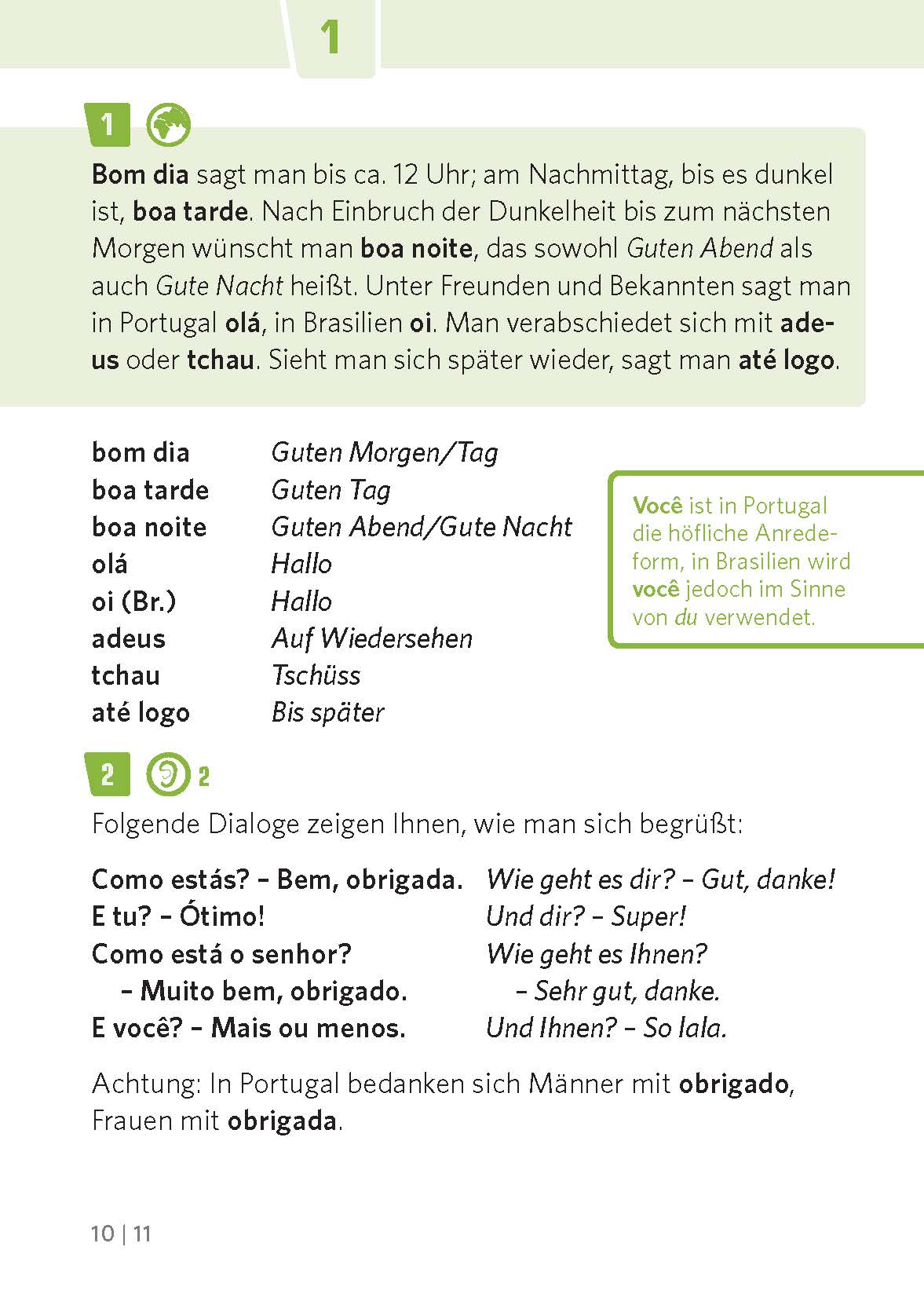 PONS Mini-Sprachkurs Portugiesisch