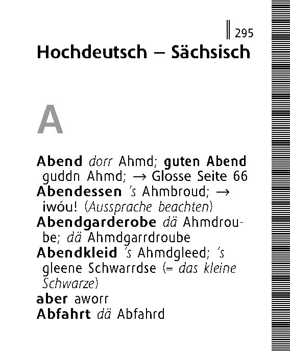 Langenscheidt Lilliput Sächsisch