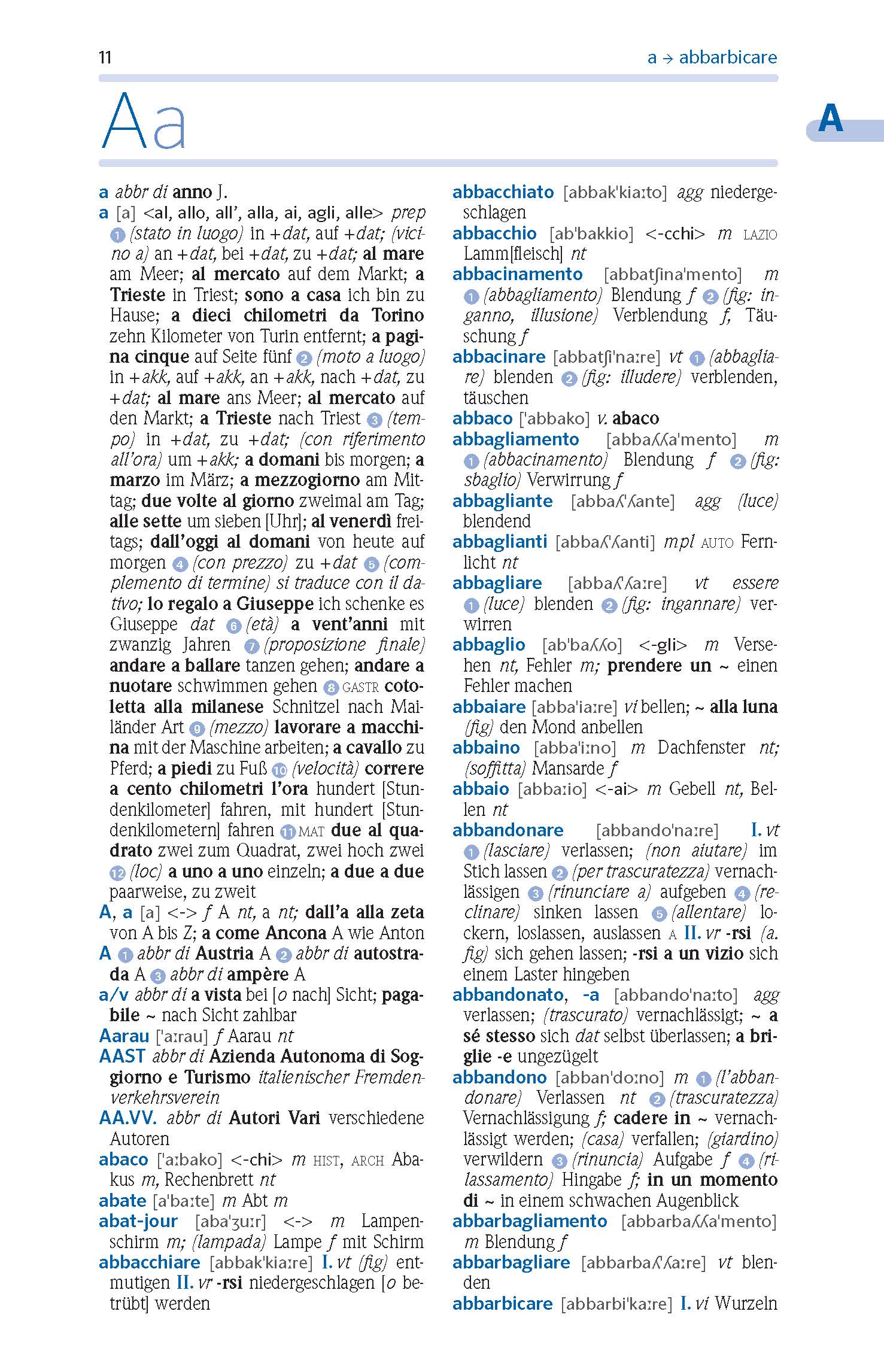 PONS Schülerwörterbuch Klausurausgabe Italienisch