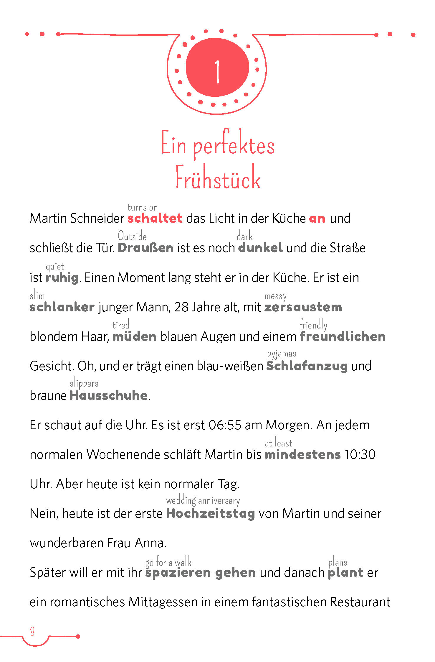 PONS 5-Minuten-Lektüren Deutsch A1-A2 - Urlaub am Meer