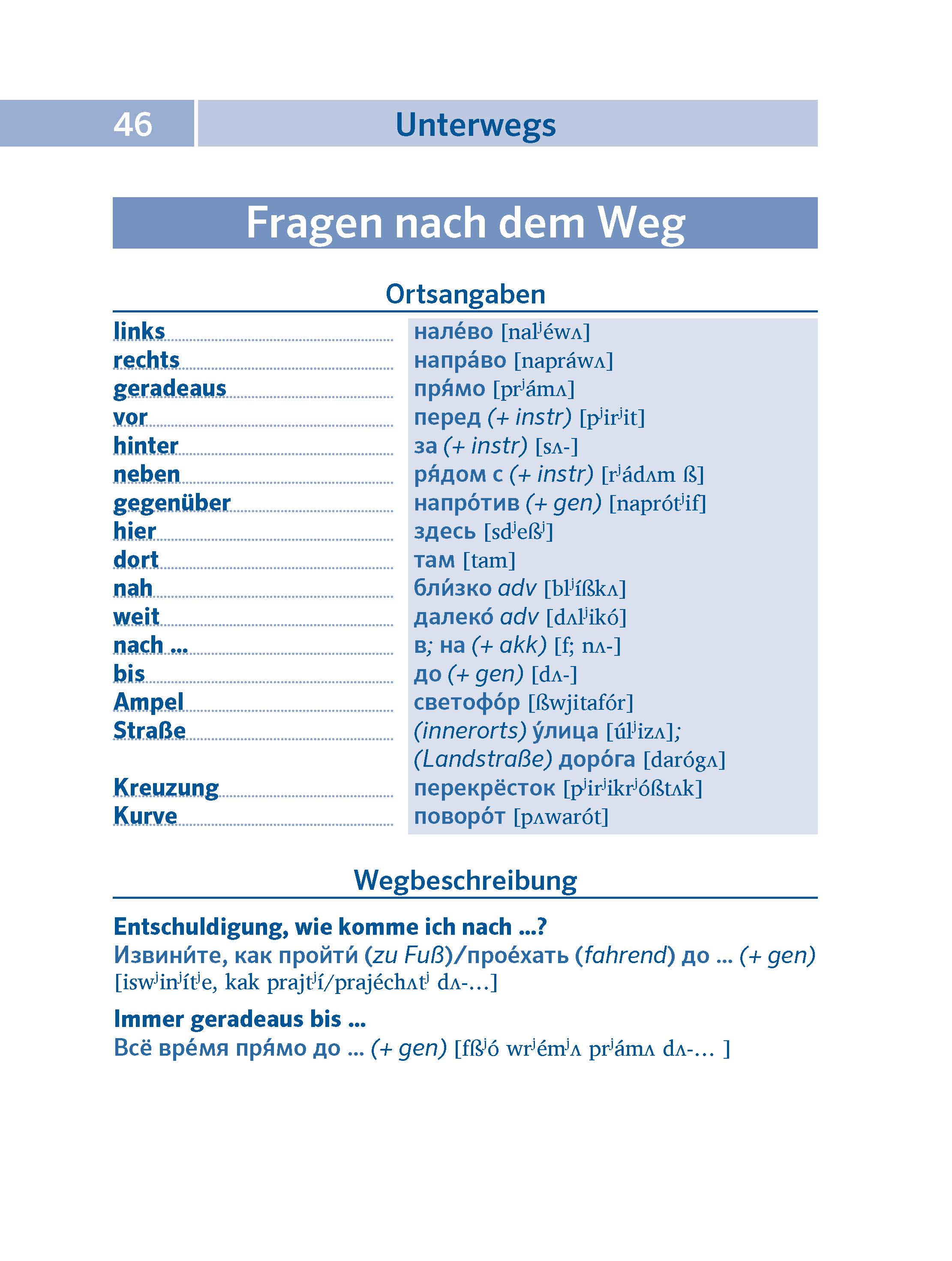 PONS Pocket-Sprachführer Russisch