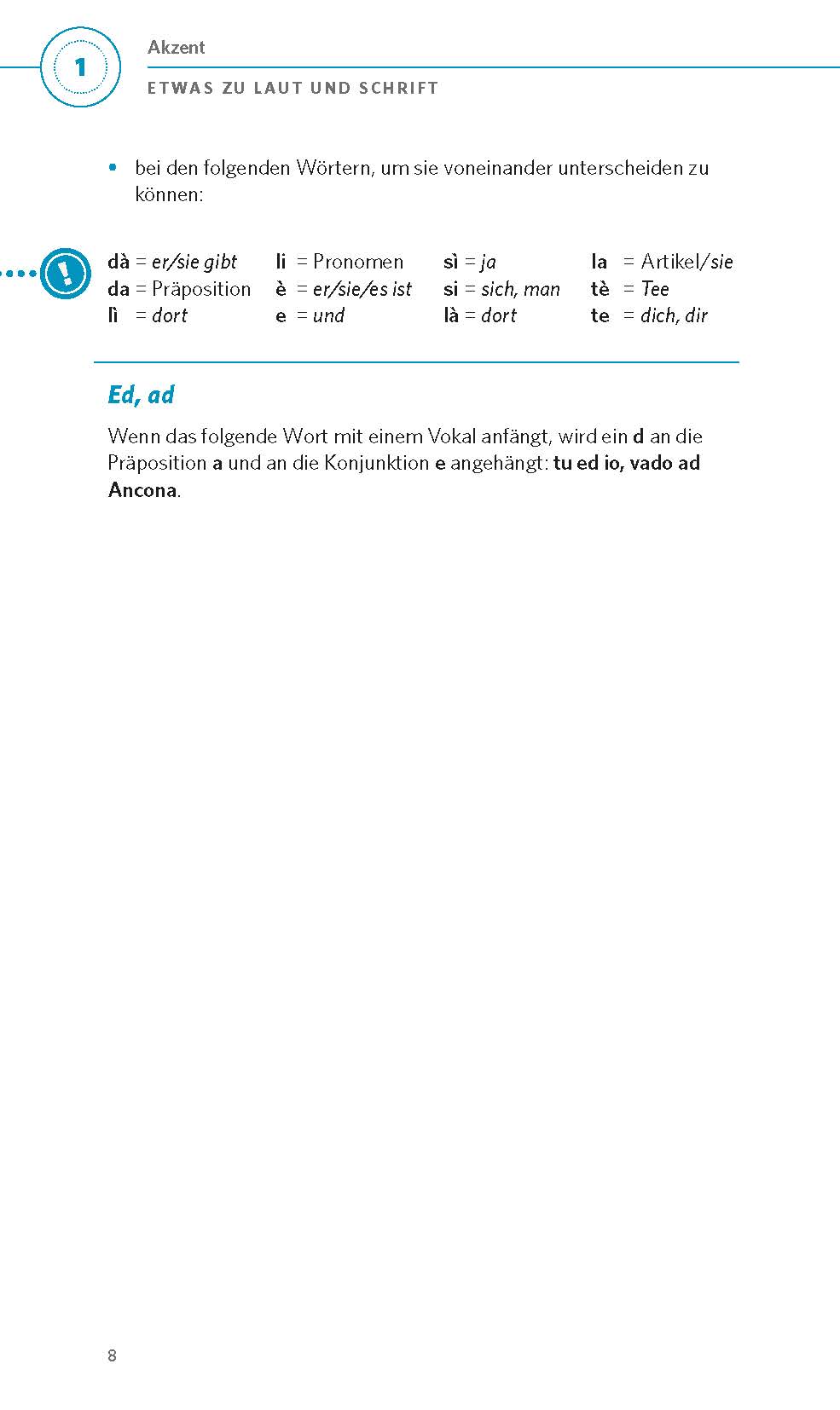 PONS Grammatik kurz & bündig Italienisch