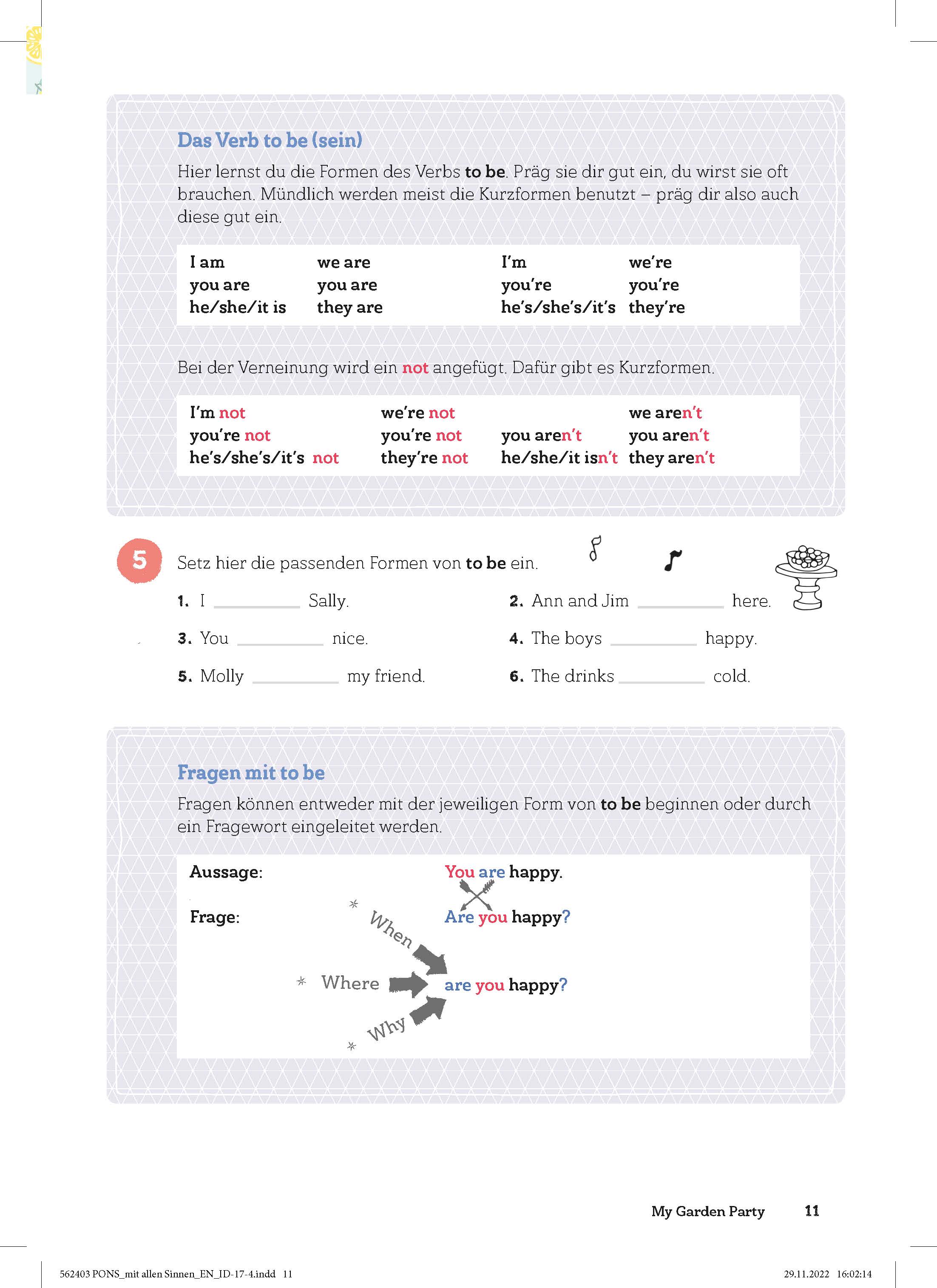 PONS Englisch mit allen Sinnen