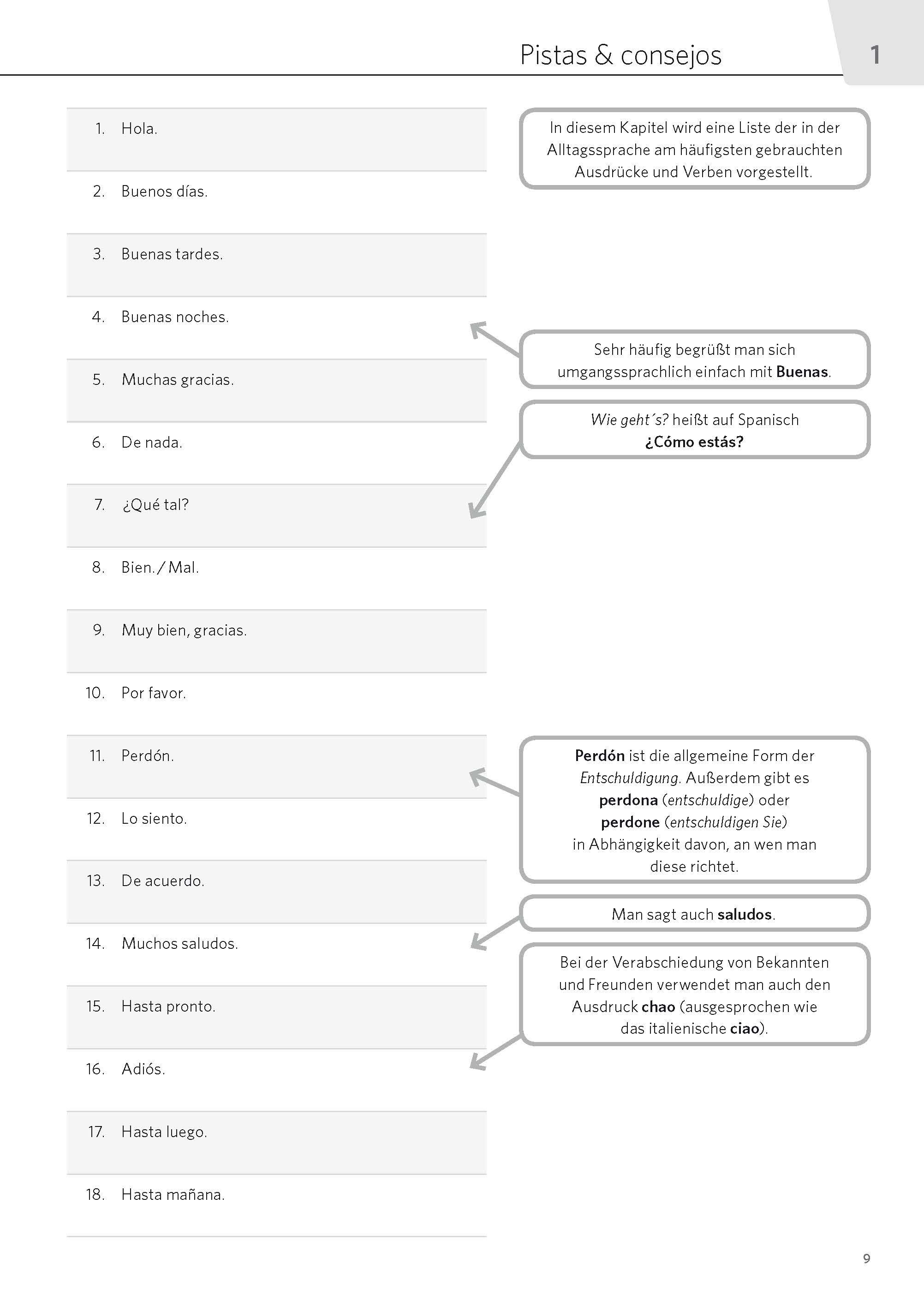 PONS Satz für Satz Spanisch A1
