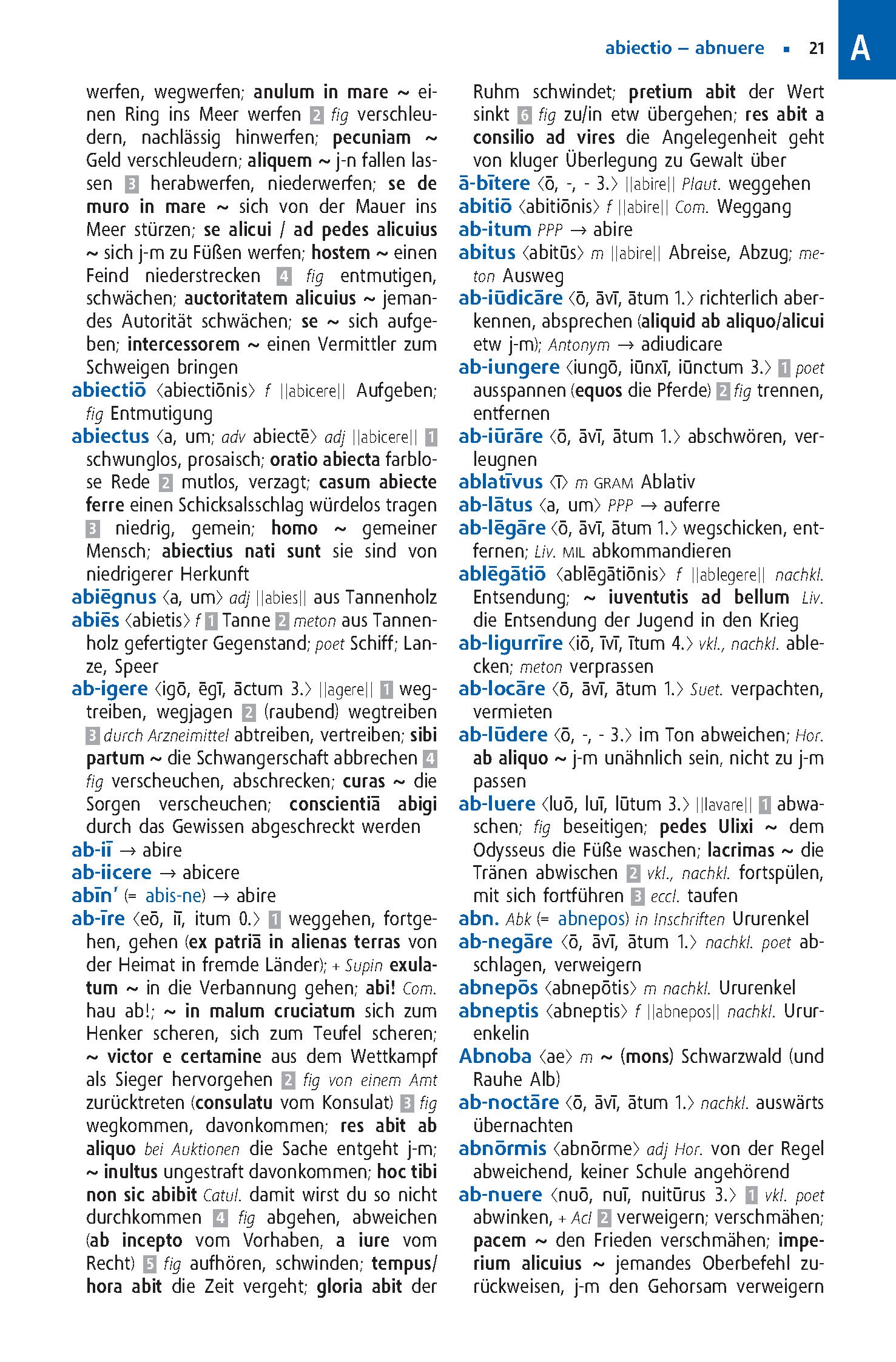 Langenscheidt Abitur-Wörterbuch Latein Klausurausgabe