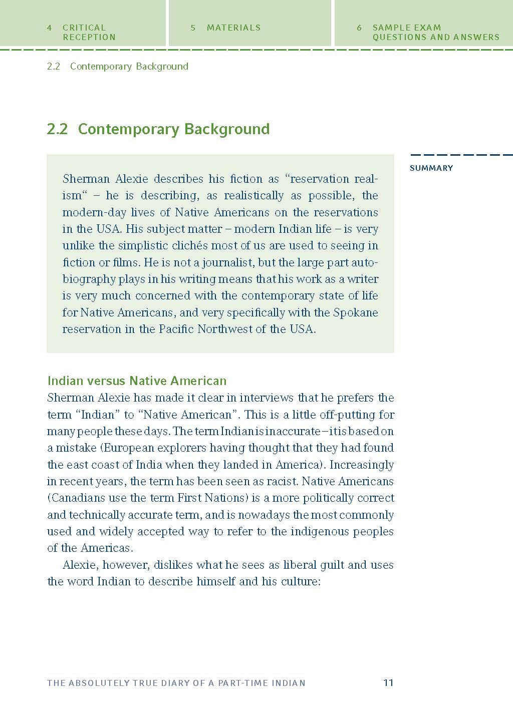 The Absolutely True Diary of a Part-Time Indian von Sherman Alexie
