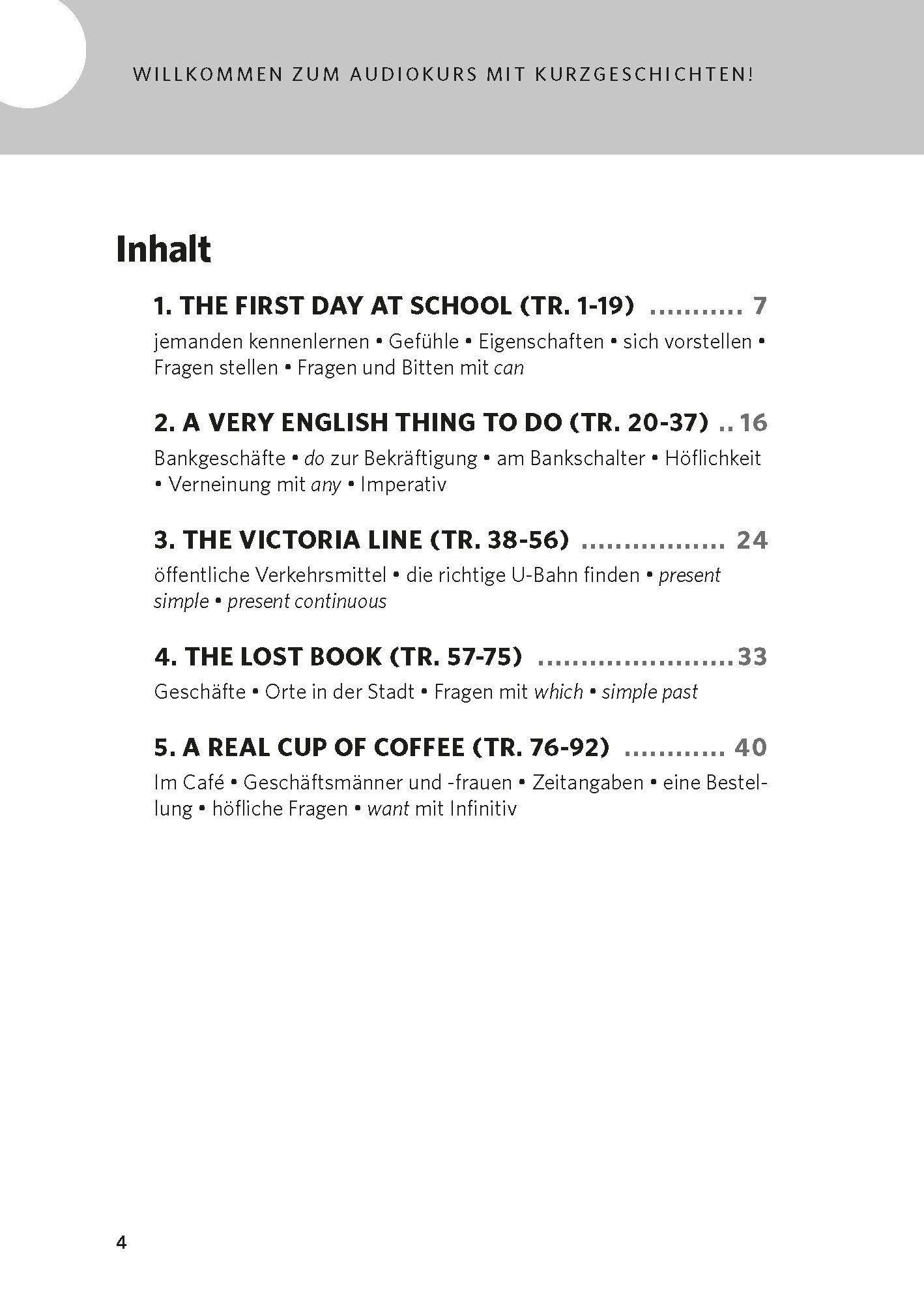 PONS Englisch lernen mit Kurzgeschichten