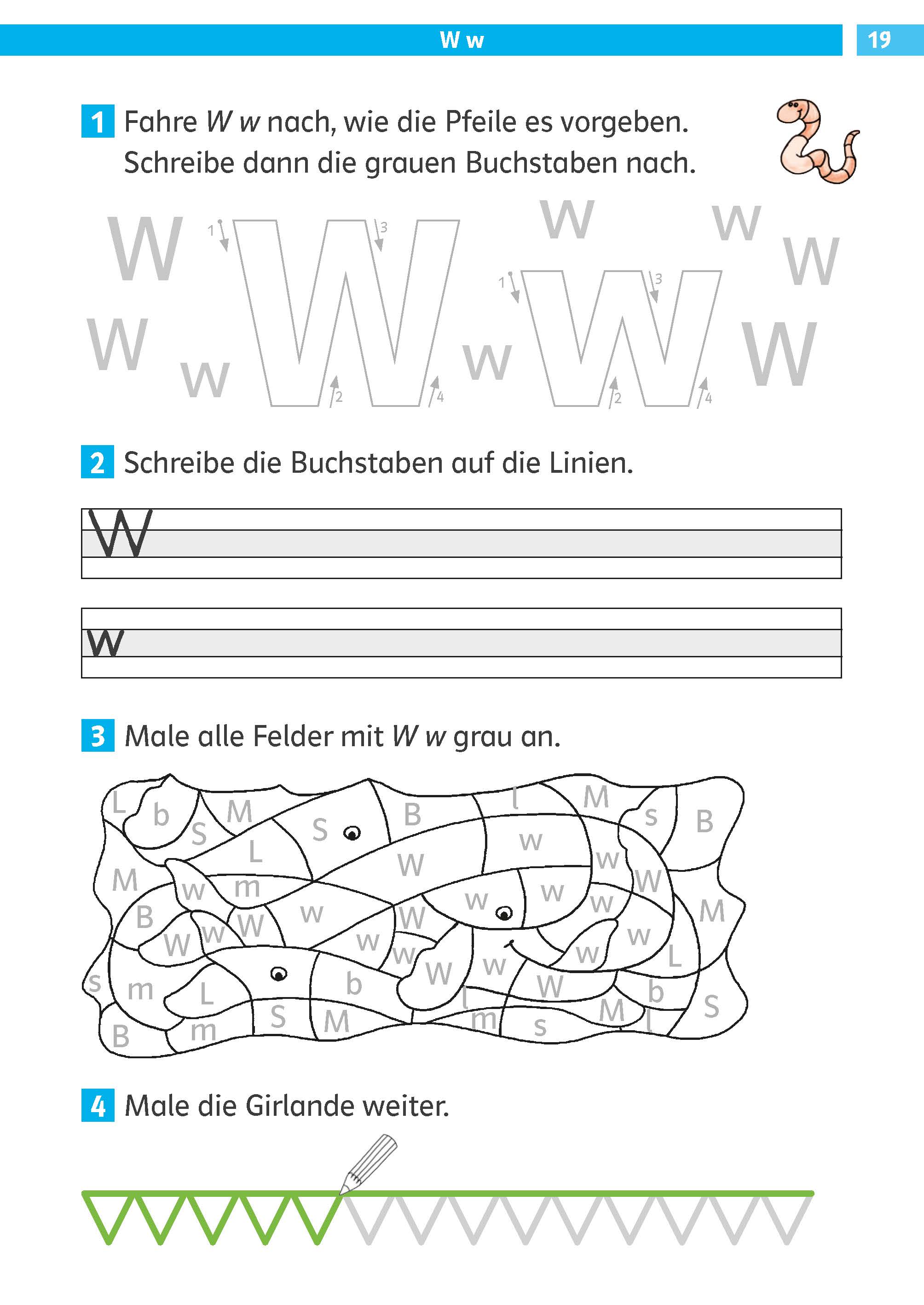 Klett Die Deutsch-Helden: ABC und Schwungübungen 1. Klasse