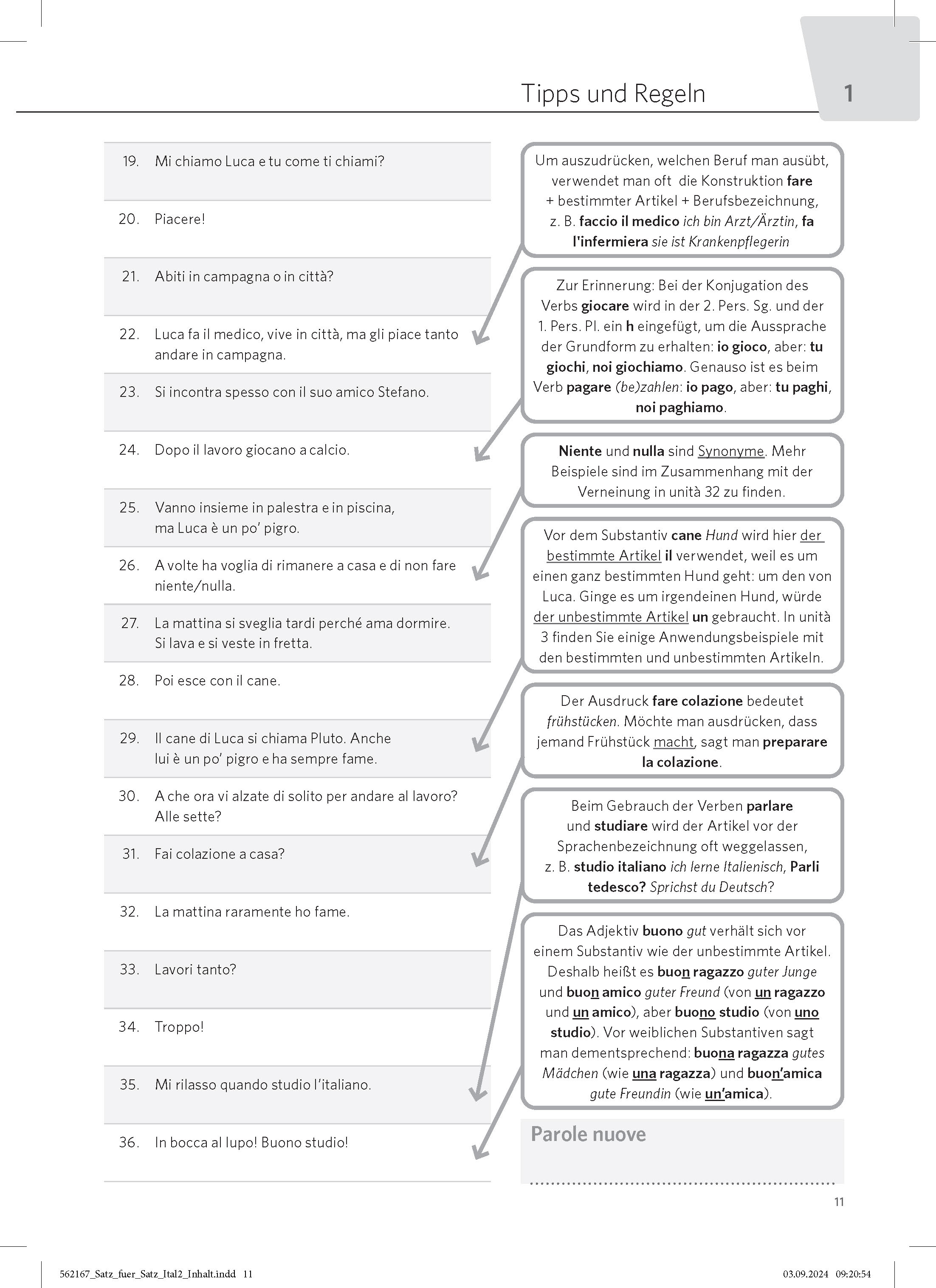 PONS Satz für Satz Italienisch A2