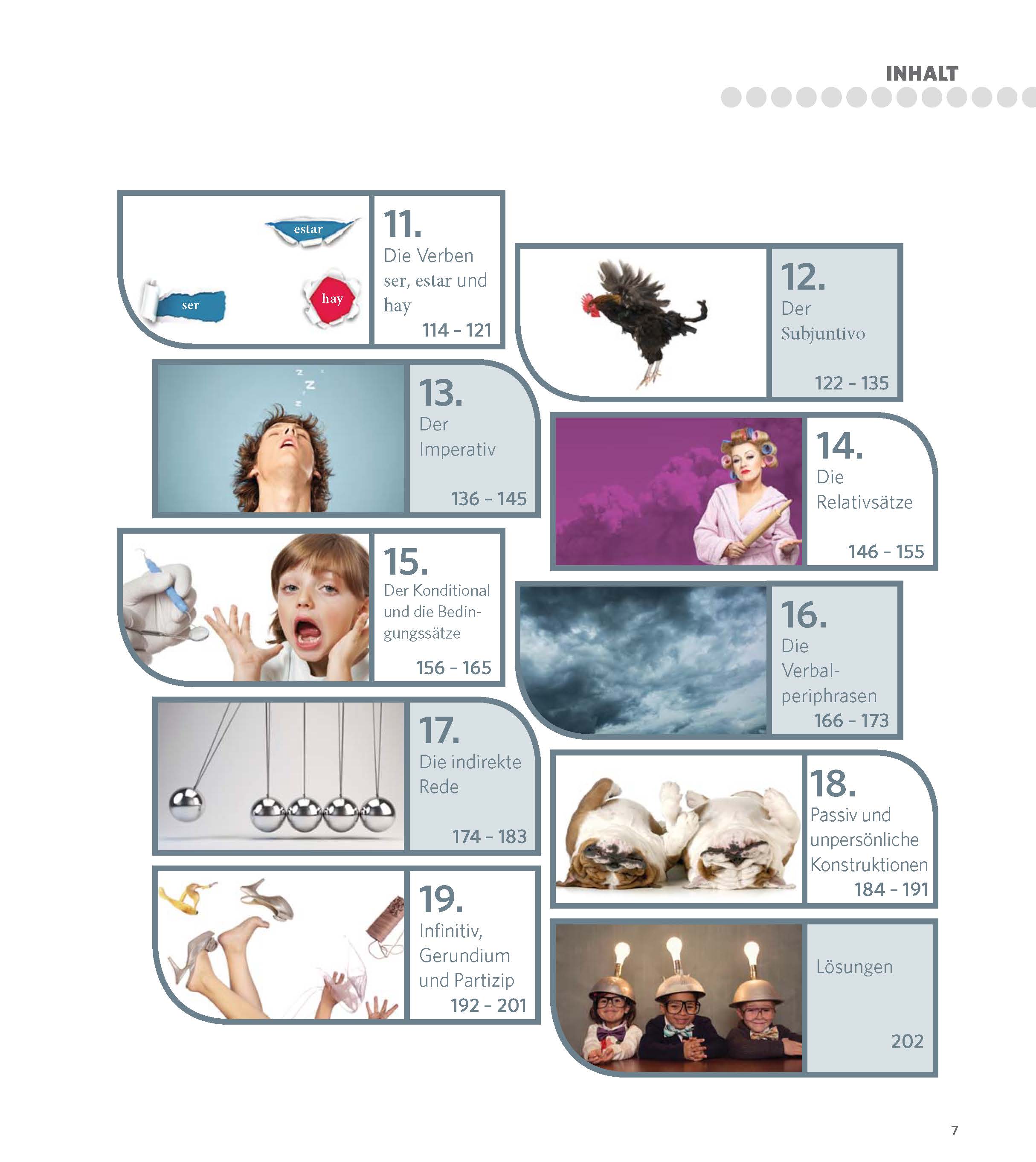 PONS Grammatik üben in Bildern Spanisch