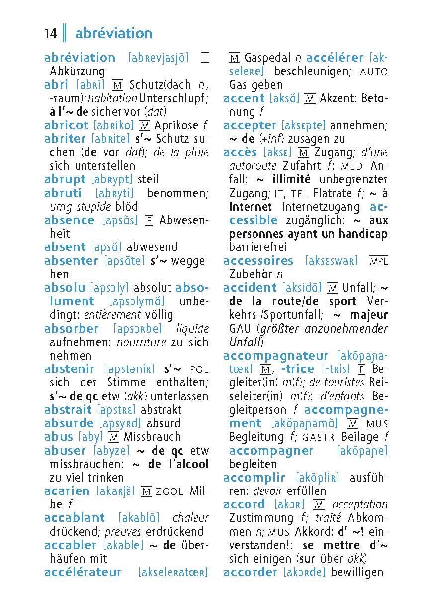 Langenscheidt Universal-Wörterbuch Französisch