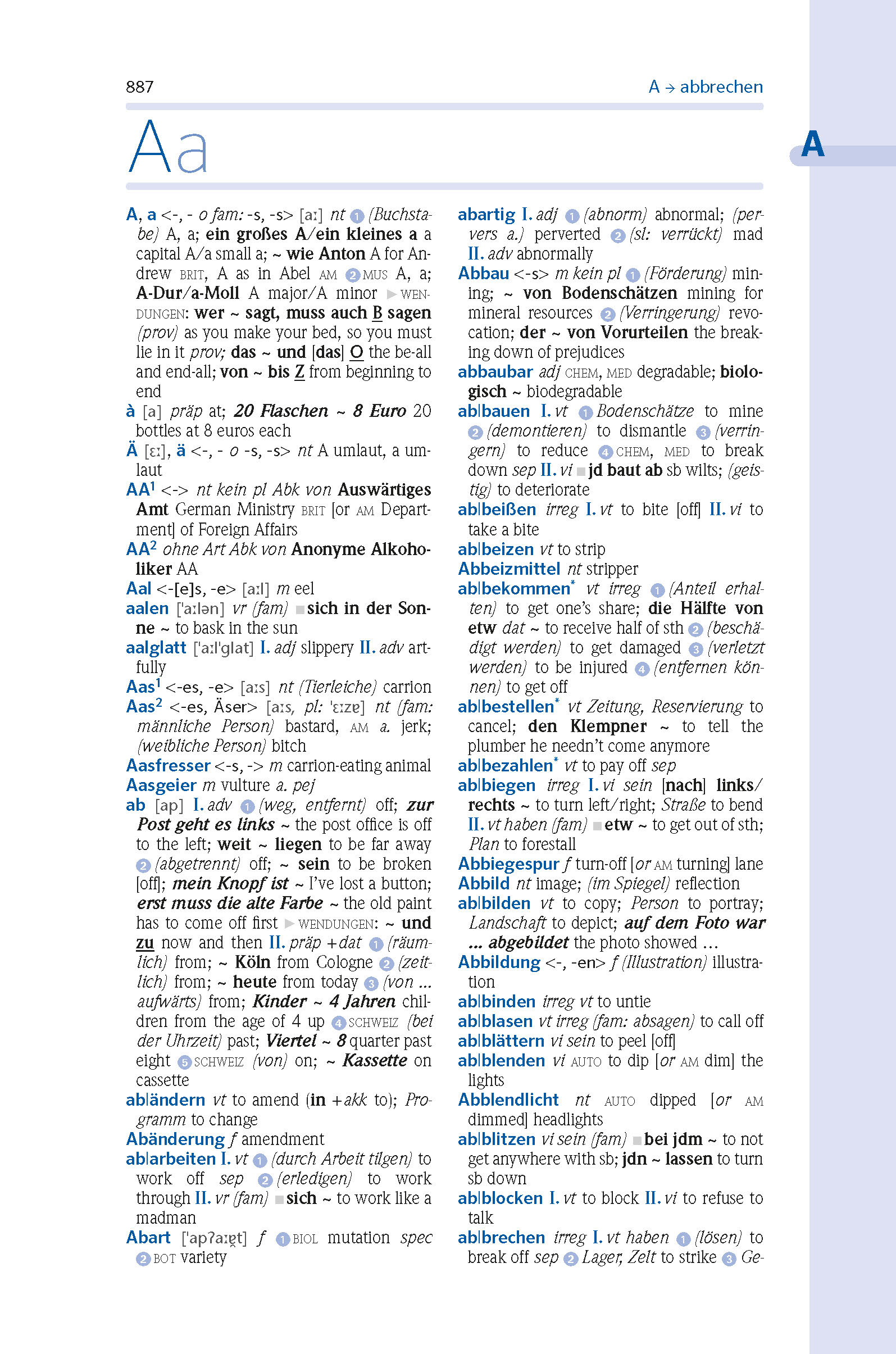 PONS Das große Schulwörterbuch Klausurausgabe Englisch