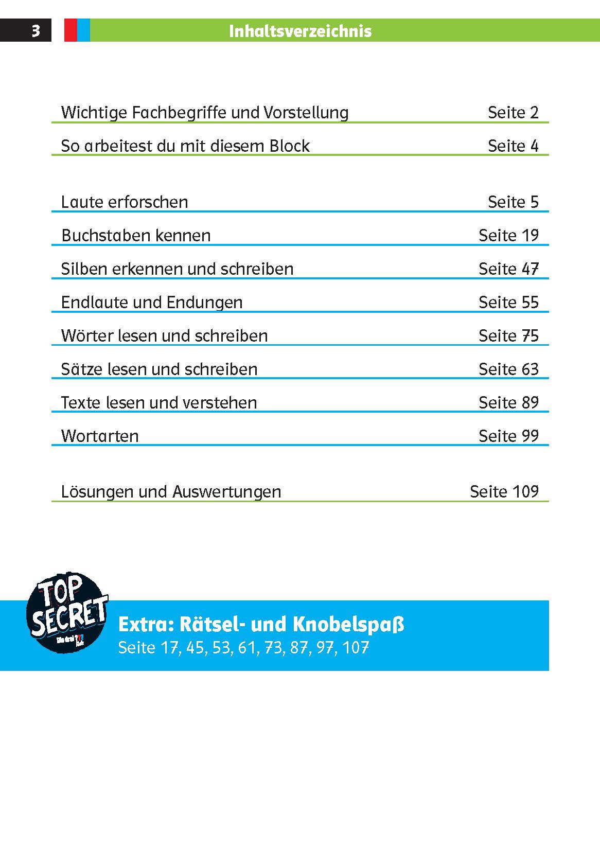 Die drei ??? Kids: Mein Deutschblock 1. Klasse