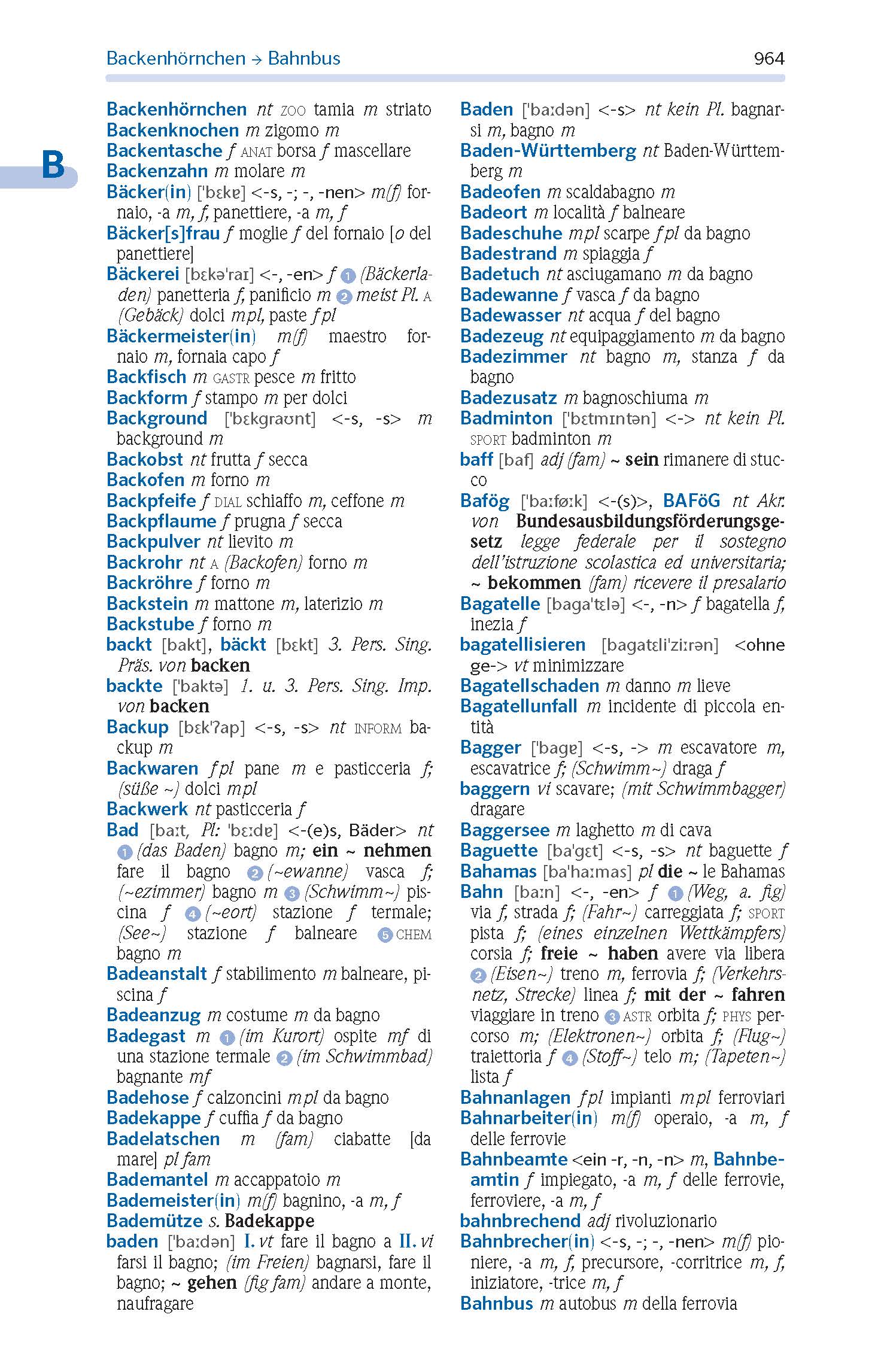PONS Schülerwörterbuch Klausurausgabe Italienisch