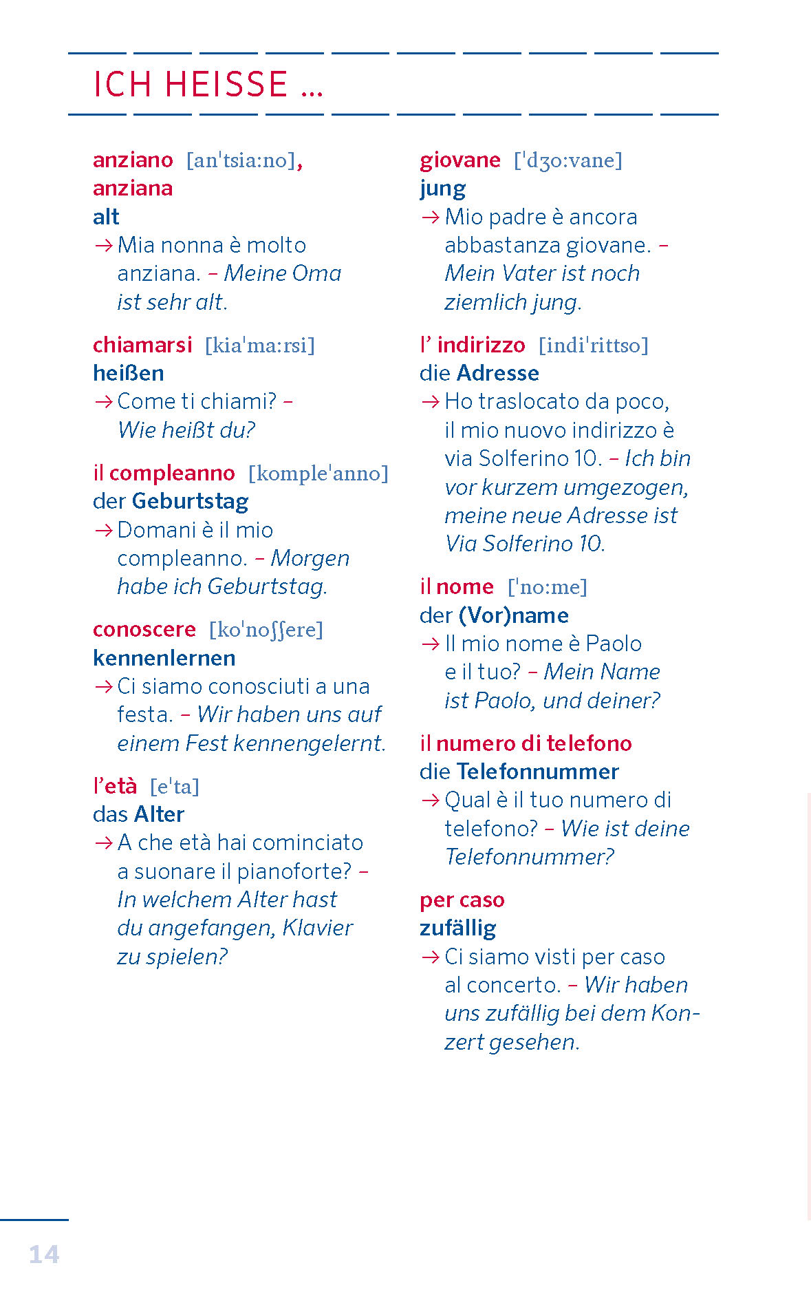 PONS Die 1.000 wichtigsten Wörter - Italienisch Grundwortschatz