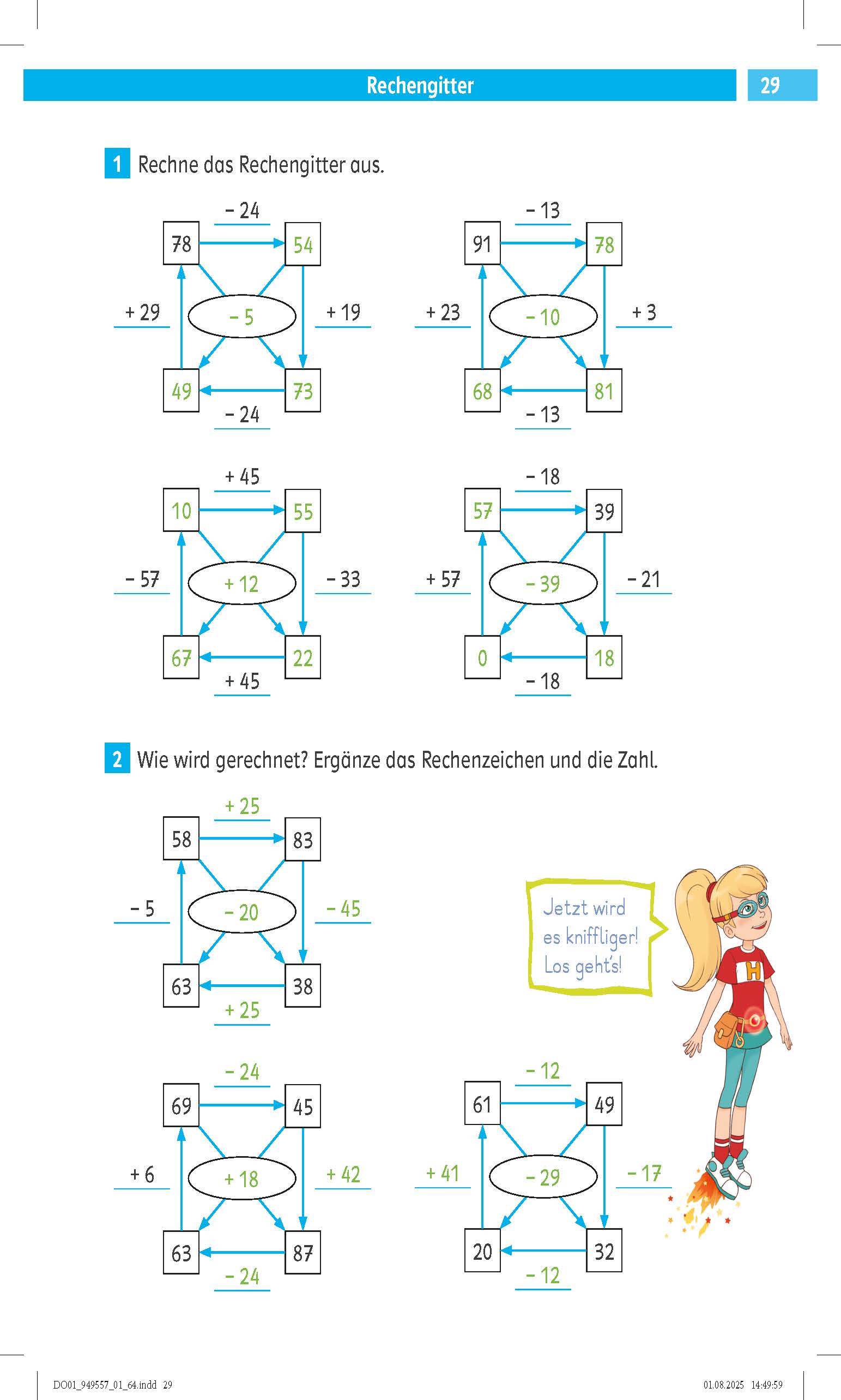 Klett Die Mathe-Helden: Kopfrechnen 2. Klasse