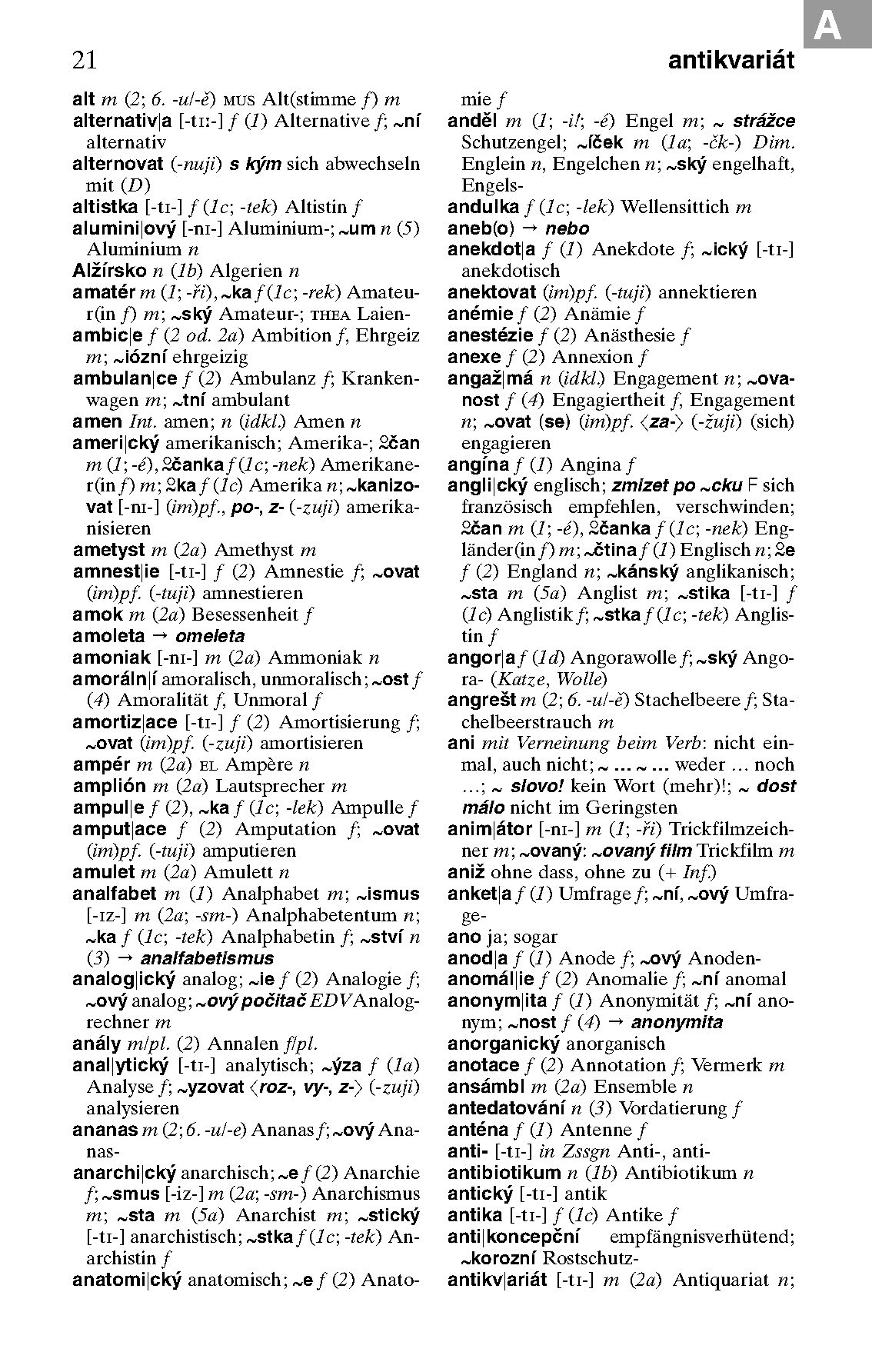 Langenscheidt Taschenwörterbuch Tschechisch