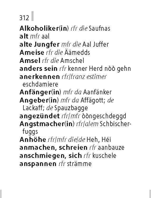 Langenscheidt Lilliput Saarländisch