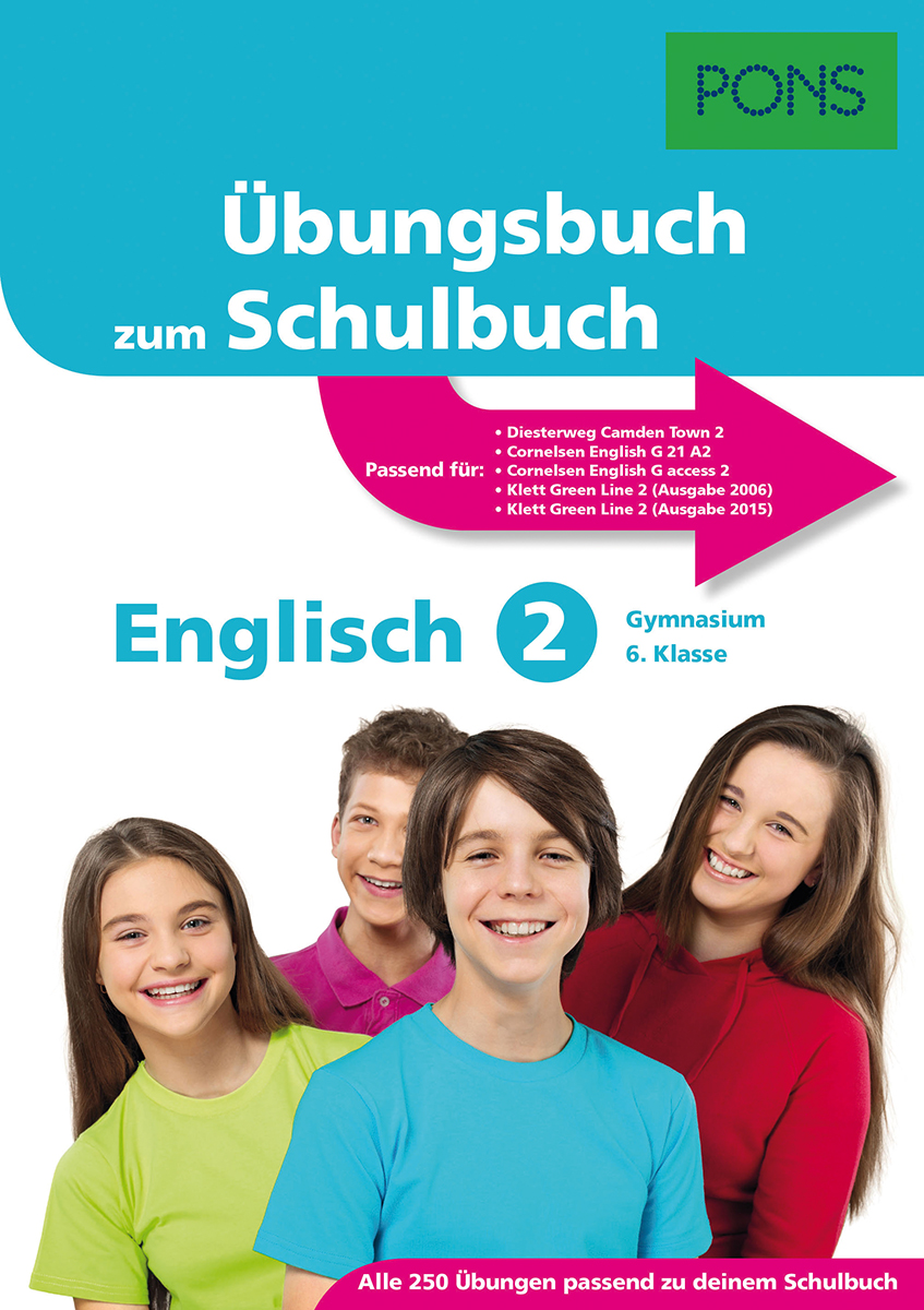 PONS Übungsbuch zum Schulbuch Englisch 2 Gymnasium