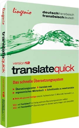 translate quick 12 Deutsch/Französisch