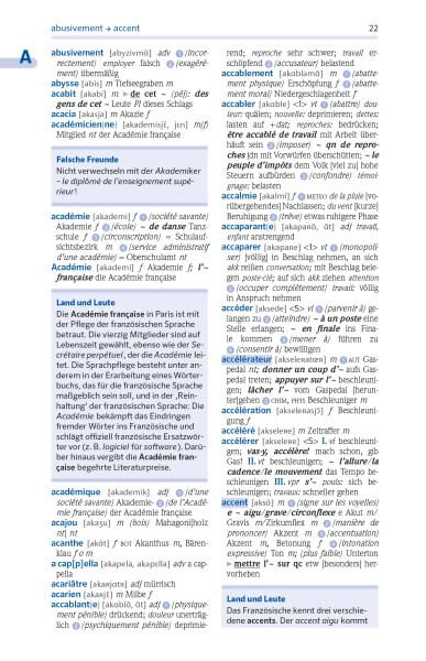 PONS Schülerwörterbuch Französisch