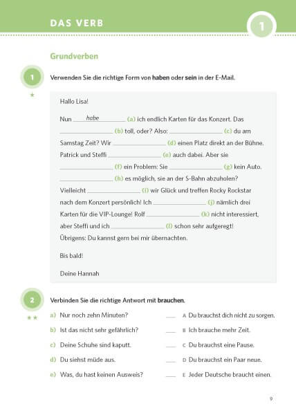 PONS 250 Grammatik-Übungen Deutsch als Fremdsprache