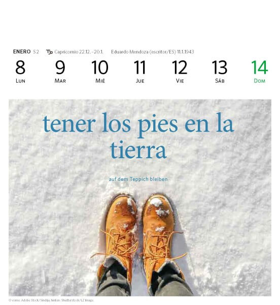 PONS Sprachkalender 2024 Spanisch